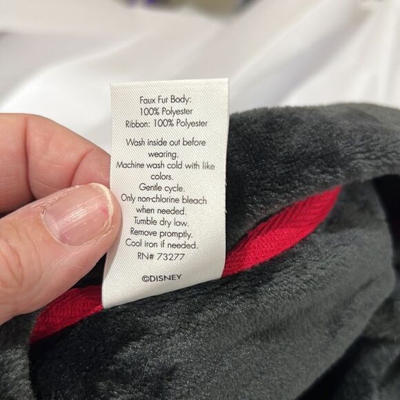 Disney Jumping beans full zip hooded Minnie Mouse jacket with ears and bow NWOT - Picture 11 of 11